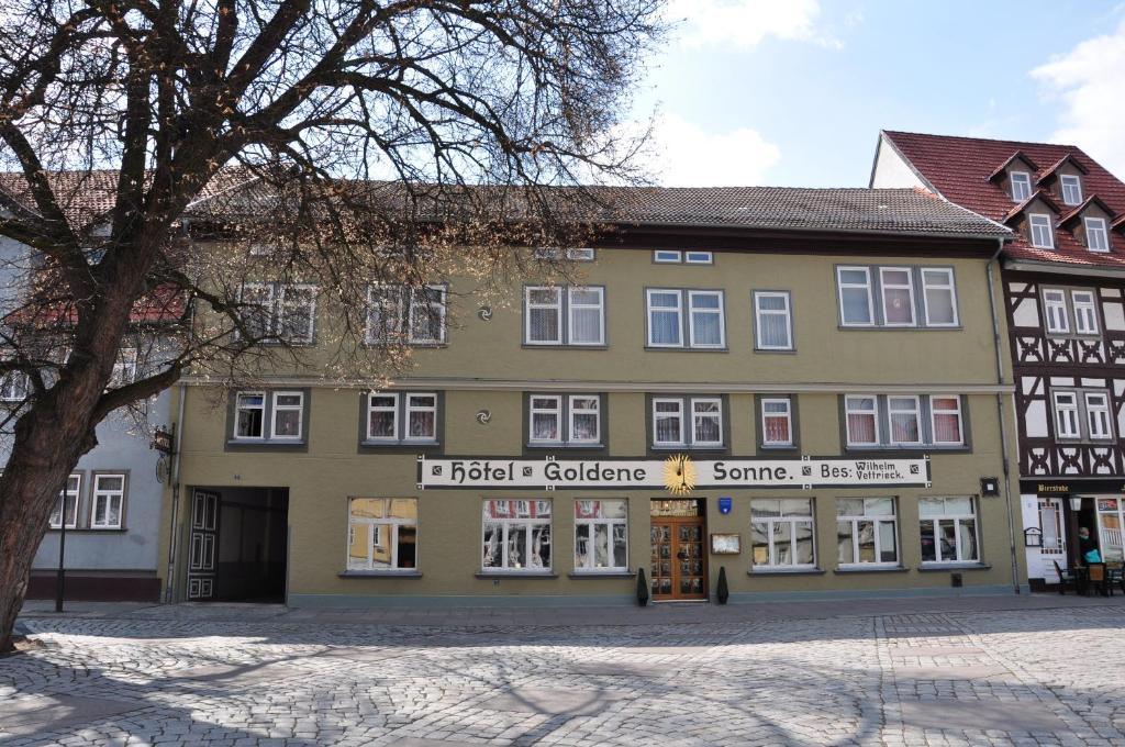 Hotel Goldene Sonne Arnstadt Eksteriør billede