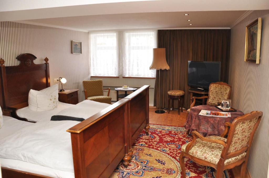 Hotel Goldene Sonne Arnstadt Værelse billede